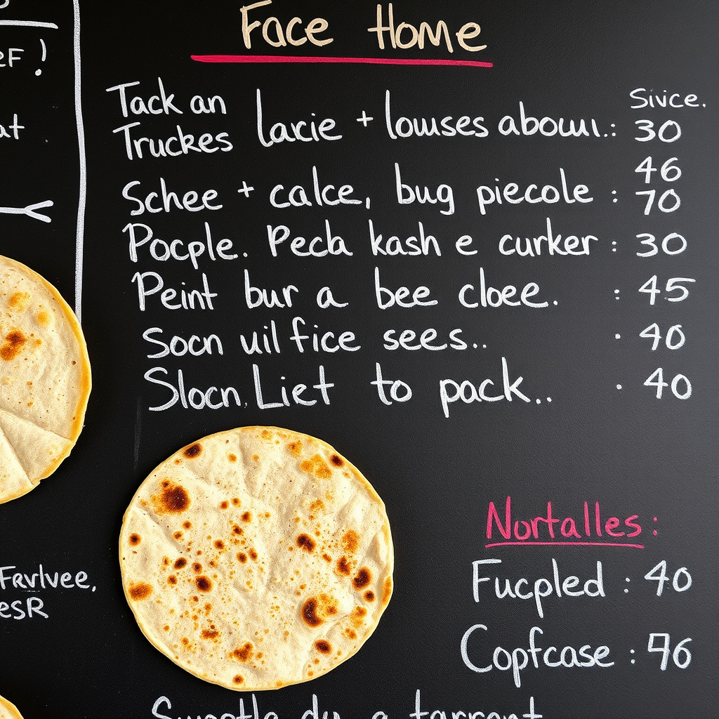 Review the Menu