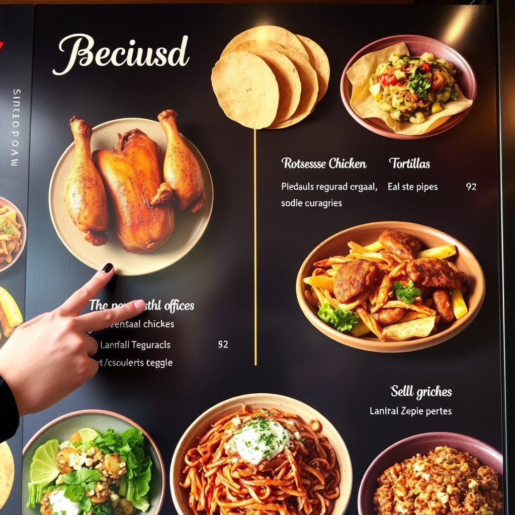 Review the Menu