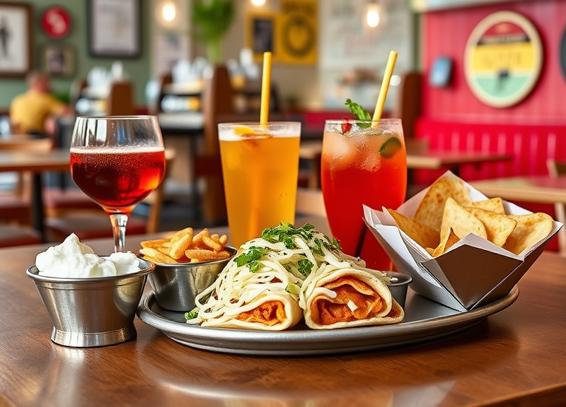 5. Pick Your Sides and Drinks